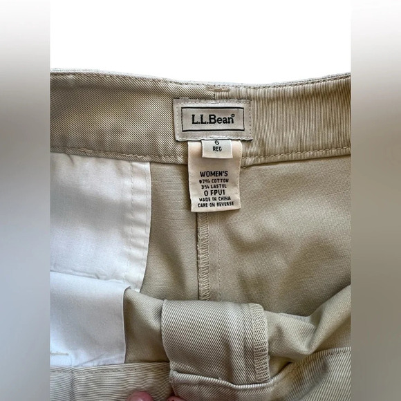 Vintage L.L Bean women’s kaki shorts - Picture 3 of 4